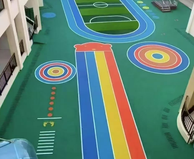 齐齐哈尔市塑胶跑道材料硅pu球场 - 厂家